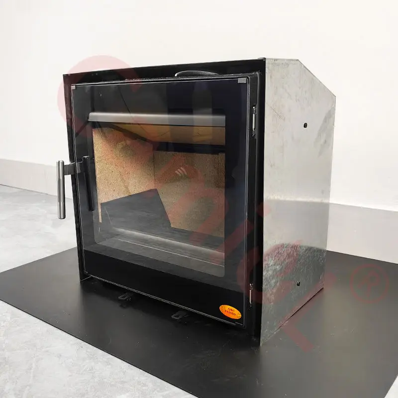 CAMIOL 7.5kw Modern European Style Indoor Household Heating Wood Burning Cast Iron Wood Stove