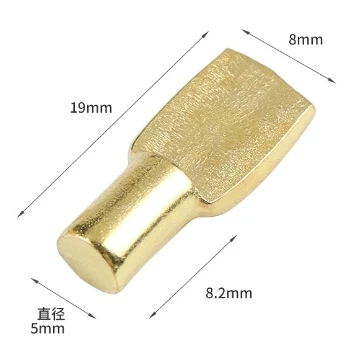 Metal Furniture Cabinet Connector Fittings Bracket Bookcase Closet Cabinet Shelf Support Pegs