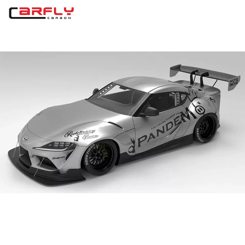 SALE March Expro Rockbunny style body kit For Toyota Supra (A90) V1.5 Widebody Aero Kit
