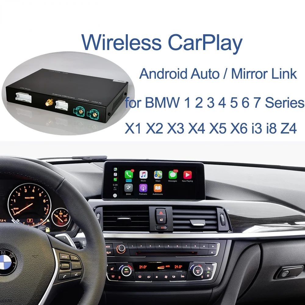 Factory wholesale price  wireless carplay interface box   for BMW NBT,EVO System 1 2 3 4 5 7 Series X1 X3 X4 X5 X6
