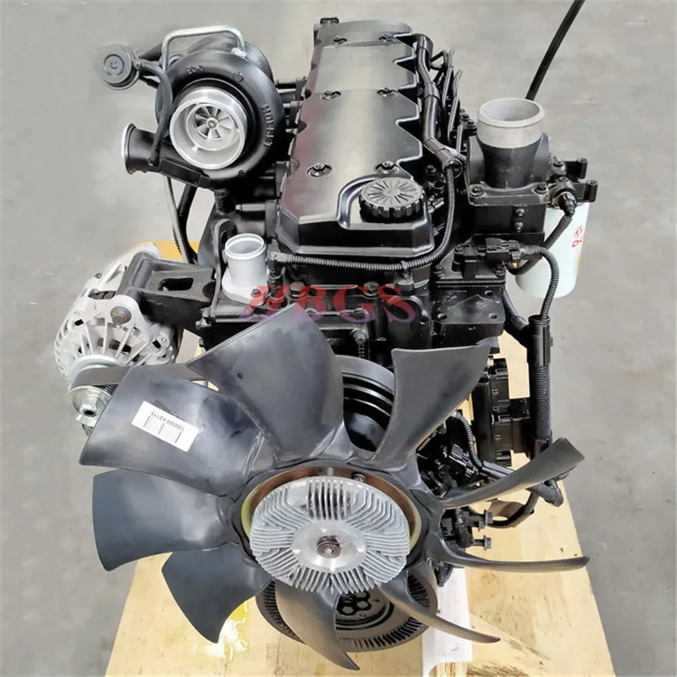 6-cylinder 4-stroke turbocharged aftercooling mechanical diesel engine assembly QSB6.7