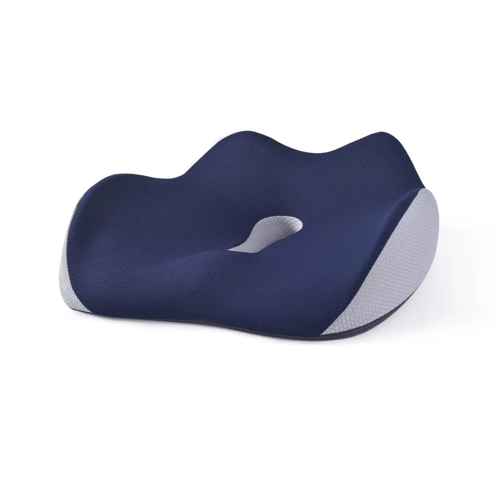 Memory Foam Coccyx Pain Relief orthopedic Office Chair pads Wheelchair Car Seat Sciatica Hemorrhoid Back Pain Relief Cushion