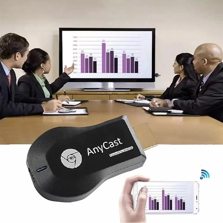 Anycast M9 Plus rk3036 Wireless Display Adapte WiFi Display Dongle HD Screen Mirroring support google chrome