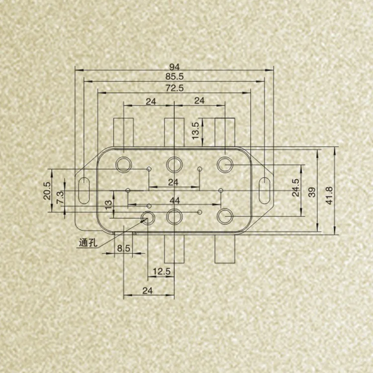 Chinese Junction Box Rohs 2 Enclosure Splitter Indoor 16 way optical Catv Splitter