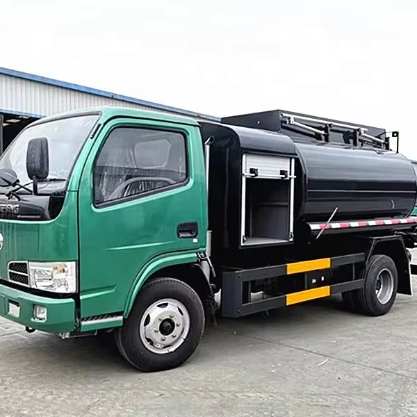 Китай DONGFENG 5cbm топливный танкер небольшой мини-Масляный грузовик заводская цена