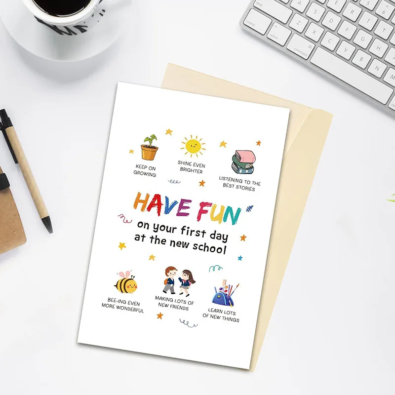 Welcome Back to School Postcards for Students My Class From Teacher