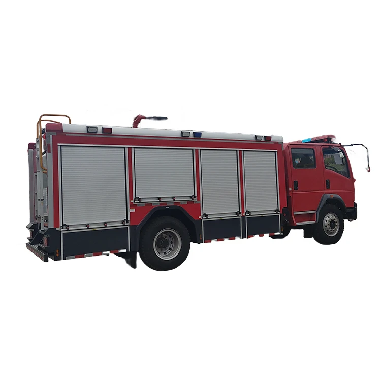 China Brand New Howo Standard Dimension 4x4 Fire Fighting Truck Price