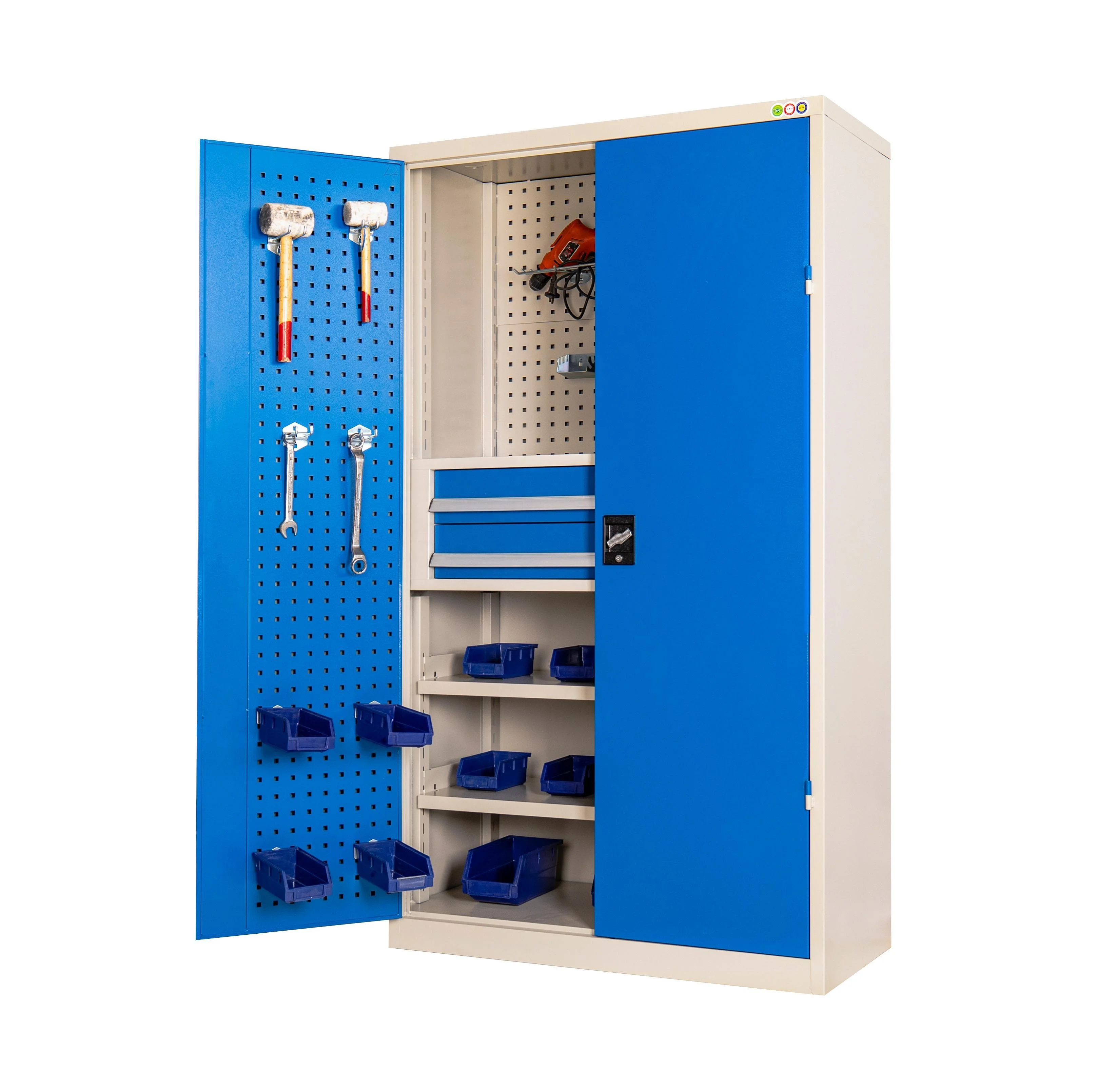 OEM Customizable Heavy Duty 2-drawer Tool Cabinet Cold Rolled Steel for Factory & Workshop All-one Tech Storage Metal Solution