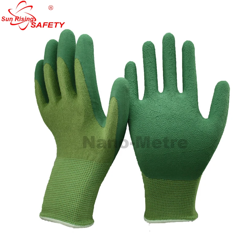 Экологически чистые перчатки SRSAFETY 13 г латексные из пенопласта для садоводства и работы