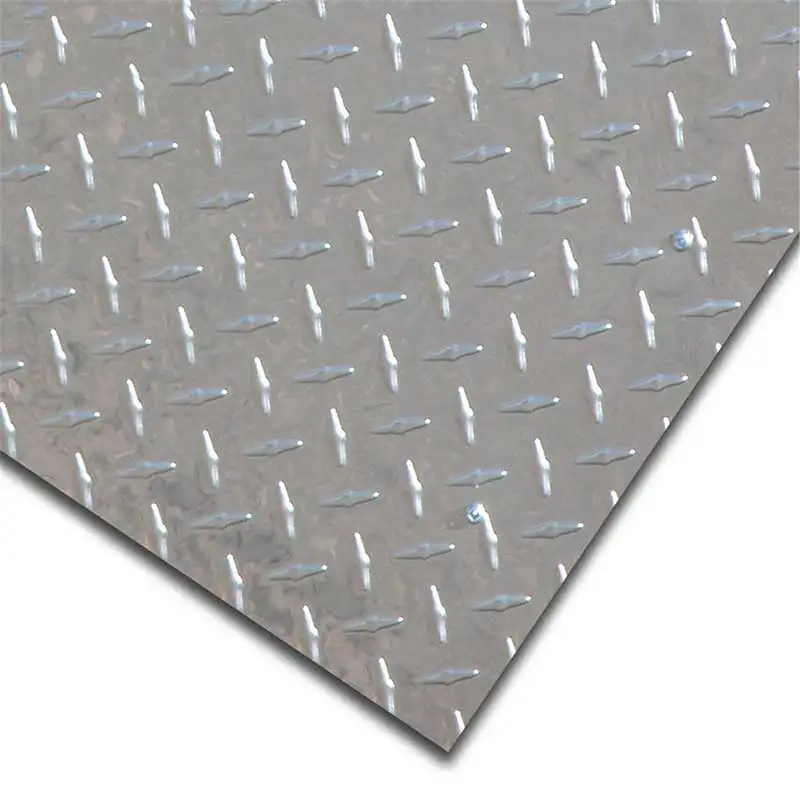 Diamond Aluminum Plate/Checkered Patterned Plate/Embossed Perforated Aluminum Sheet