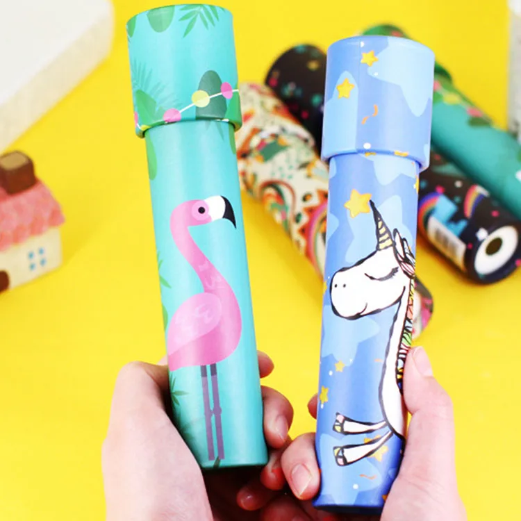 Образовательный развлекательный магический калейдоскоп на заказ для детей, рождественский подарок, уличная игрушка, калейдоскоп