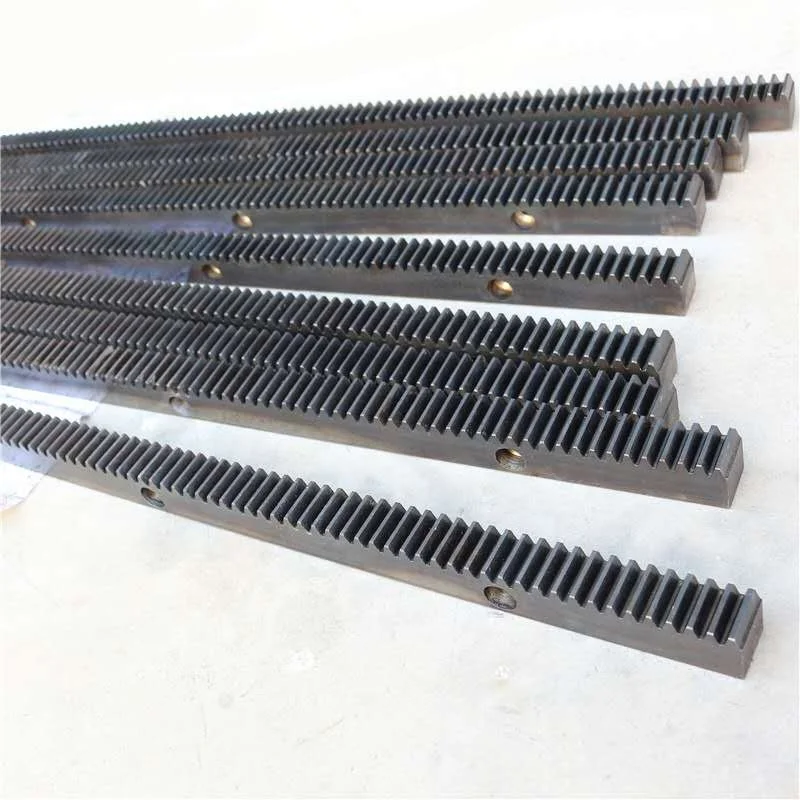 China Manufacture Metal Steel Precision round/helical/straight steering Gear Rack And Pinion Sets For Sale