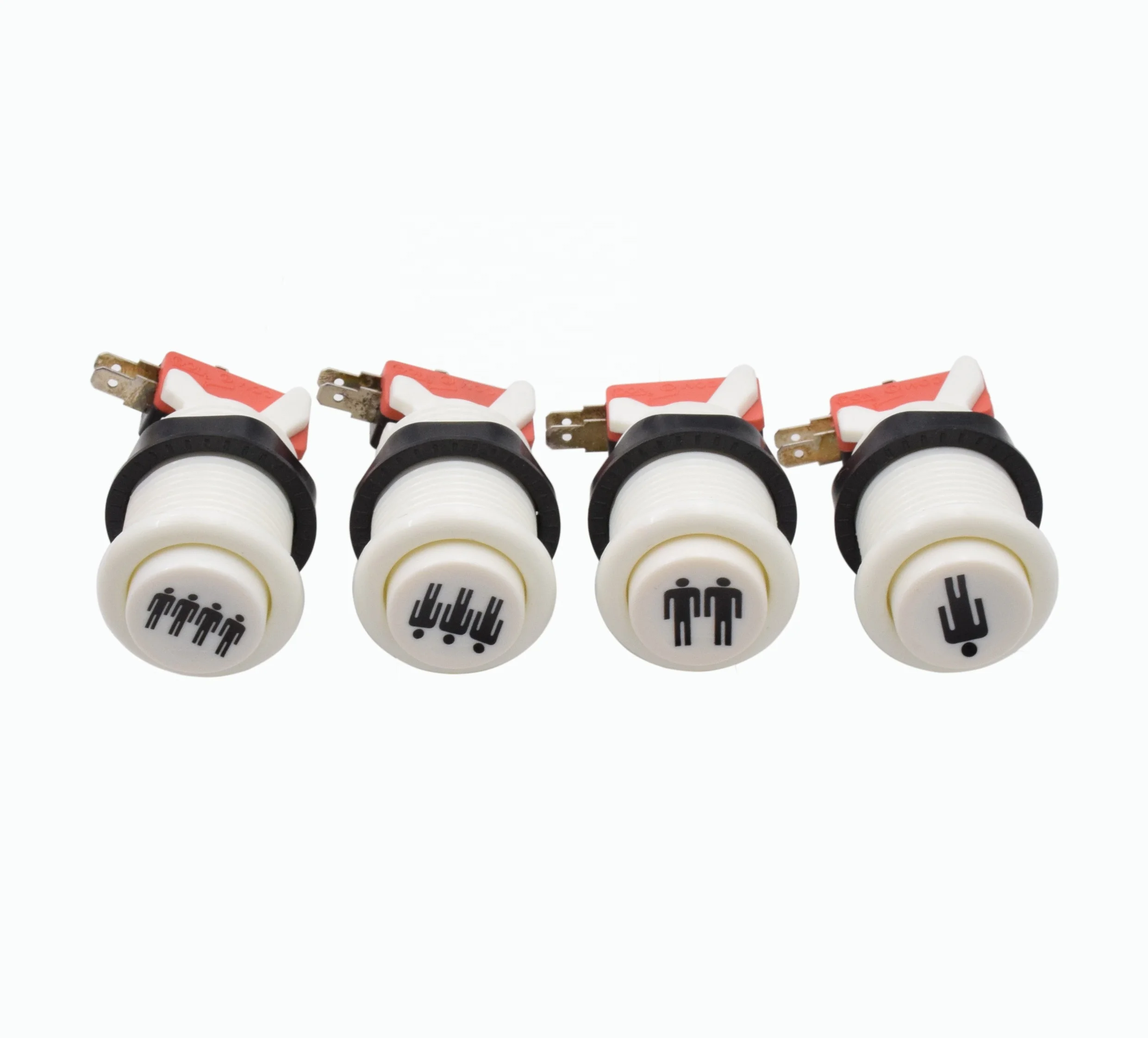 33mm arcade HAPP style arcade concave push button switch