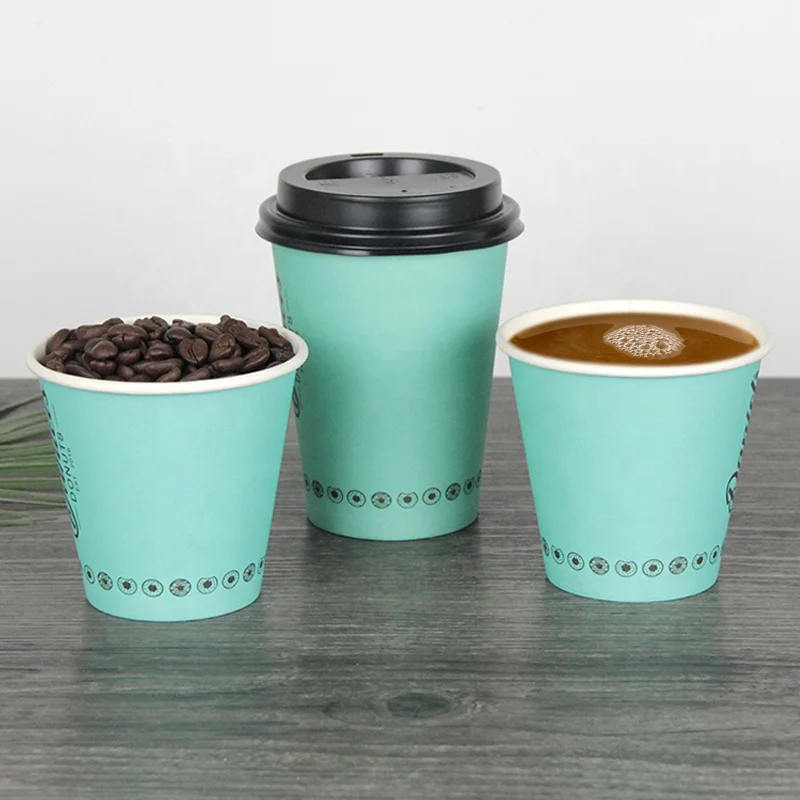 16oz Paper Tea Cups With Custom Printed Paper Cups Use High Speed Paper Cup Machine
