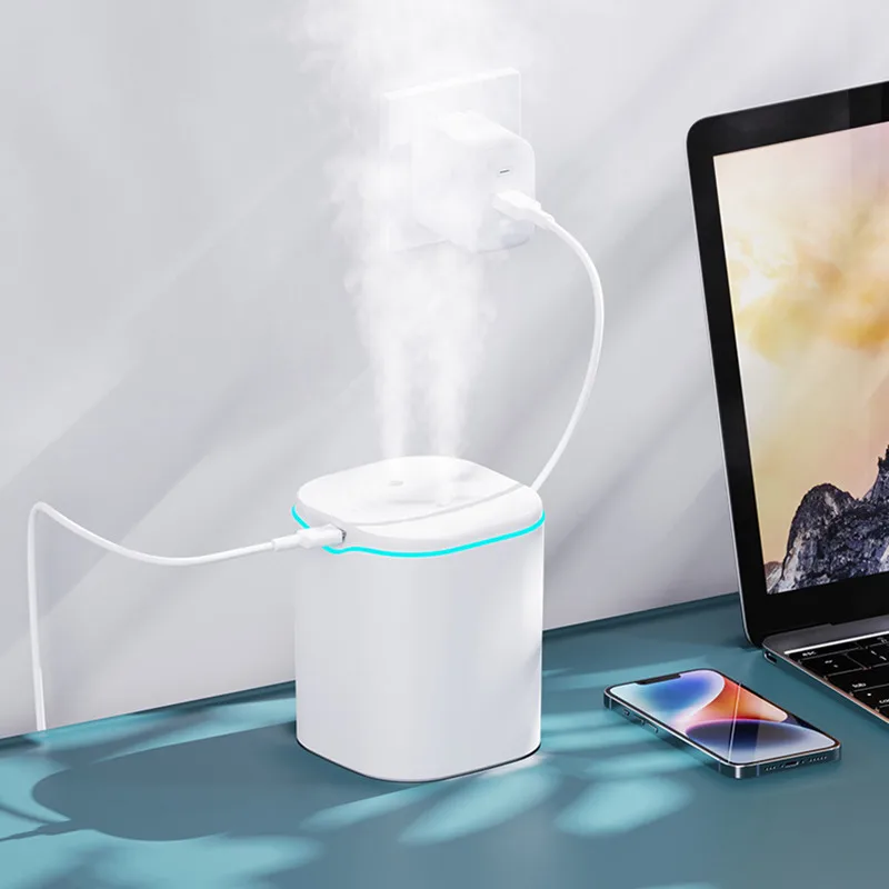 Увлажнитель воздуха с двойным распылителем 2 л USB