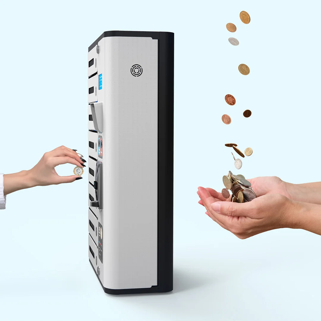 Y2power ADE Fast charging 8 Bay Coin operated Mobile Charging Locker PL-SC08-Y2 Phone charging cabinet