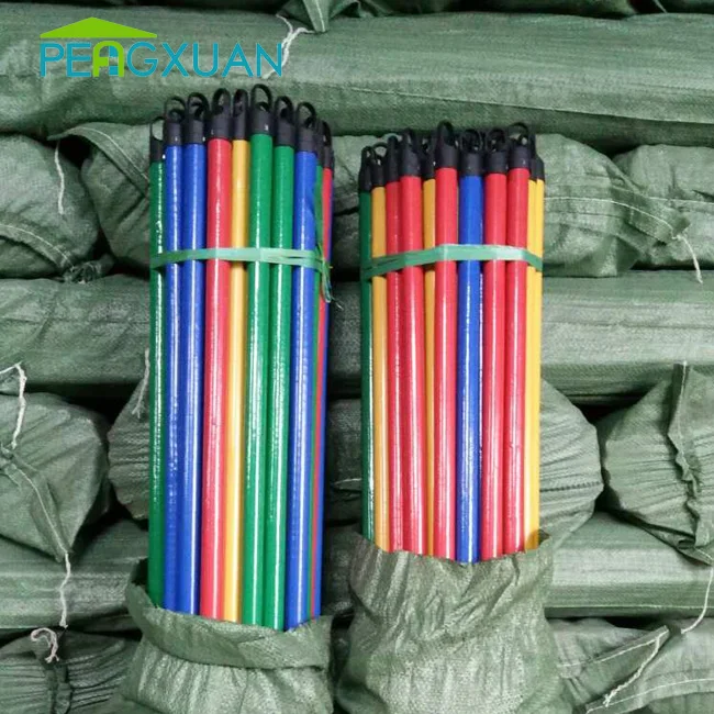 Factory Supply Wooden Mop Stick Factory Wholesale Best Price Wooden Broom Handles Pvc Coated Palm Broom Stick