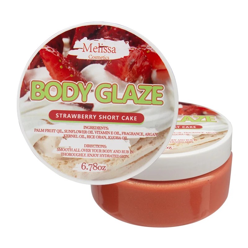 Body Glaze Butter Organic Anti-aging Lightening Brightening Whitening lotion for Skin