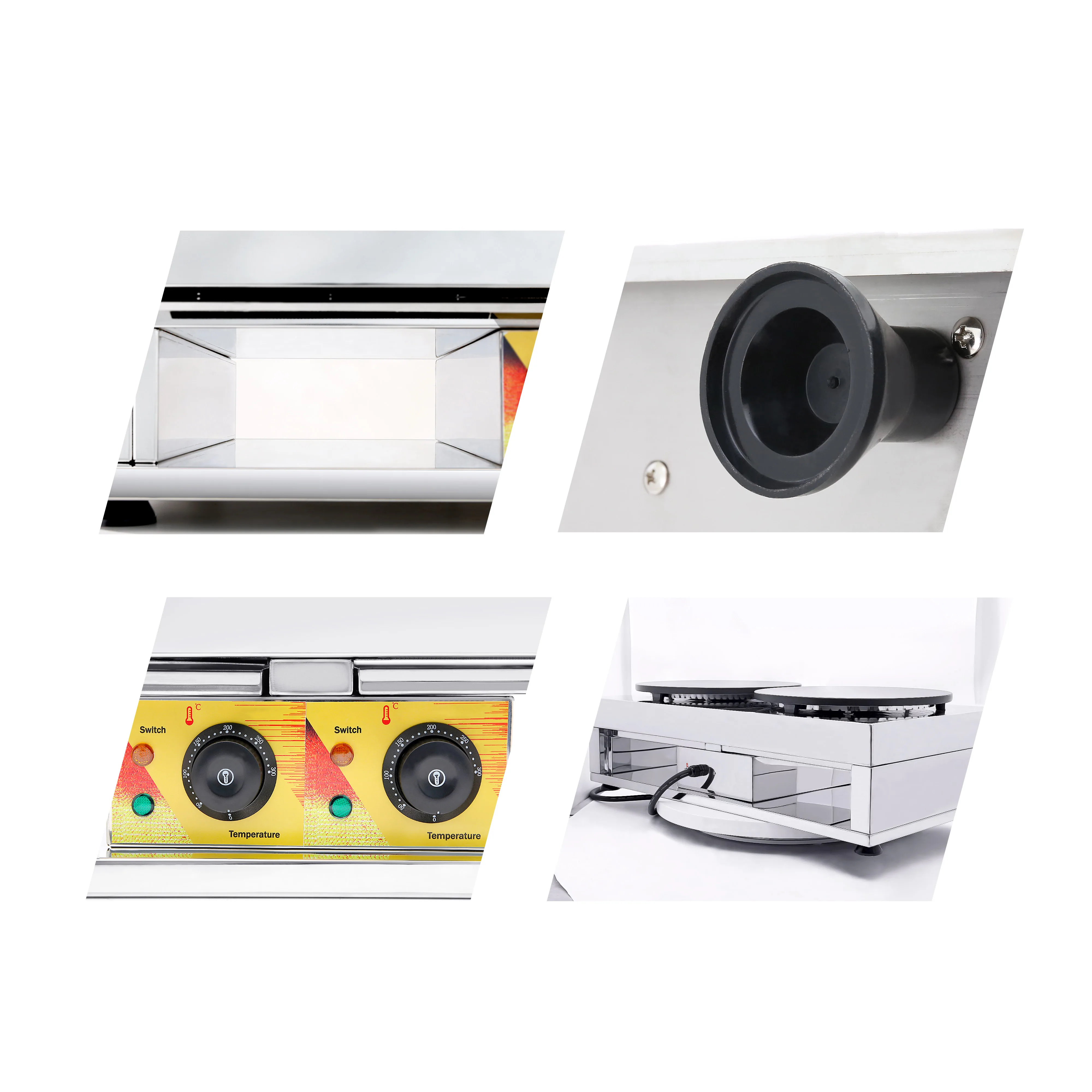 Baking equipment EGO mini pancake maker 40cm commercial chapati maker roti electric crepe maker