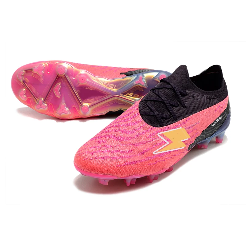 Низкий крой водонепроницаемые все вязаные FG soccerboots phantom GX футбольные ботинки чистого цвета zapatillas de futbol buzos deportivos