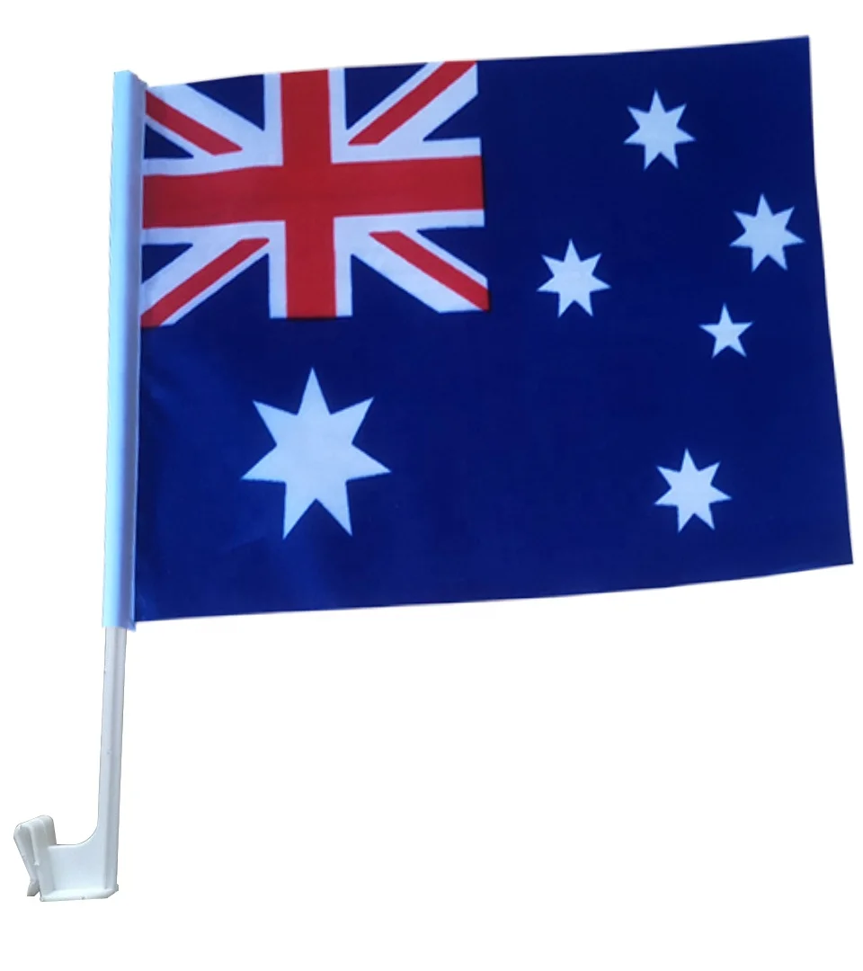 2022 hot sale plastic car window flag pole