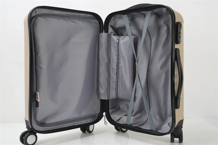 Cheap Price Colorful Abs/pc Kids Suitcase Large Capacity 3 Piece Luggage Set Luggage Bag New Model