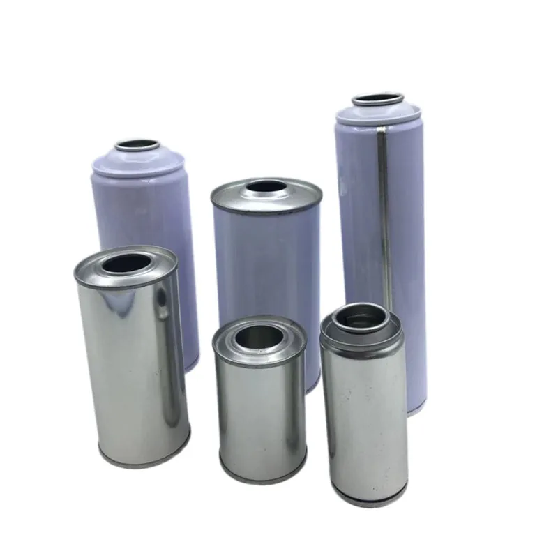 Round Aerosol Tin Can Refill Manufacturer Tin Aerosol Cans Empty Aerosol Can For Sale