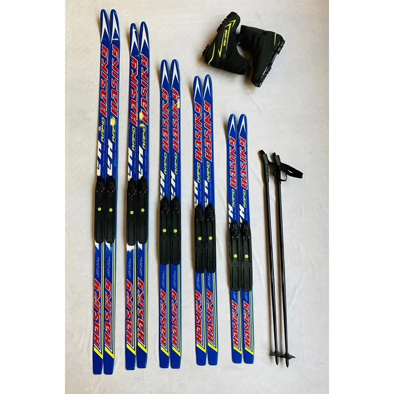 2022 Wholesale Custom Plain Practice Light Weight Professional Cross Country Freestyle Skis Made In China