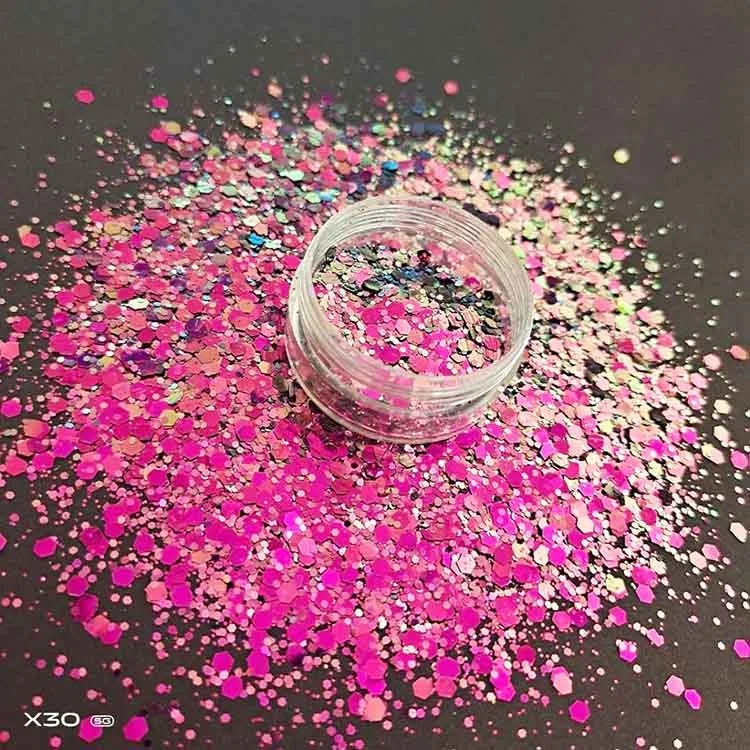 Cosmetic Color Change Powder Glitter Pigment Wholesale Chameleon Glitter Other Holiday Supplies