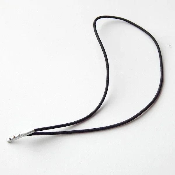 Customized size and color elastic cord loop with barb for note book