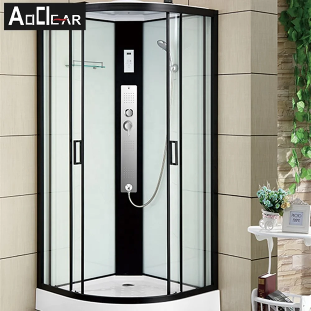 Aokeliya wc toilet modern bathroom shower box cabin with music and computer panel