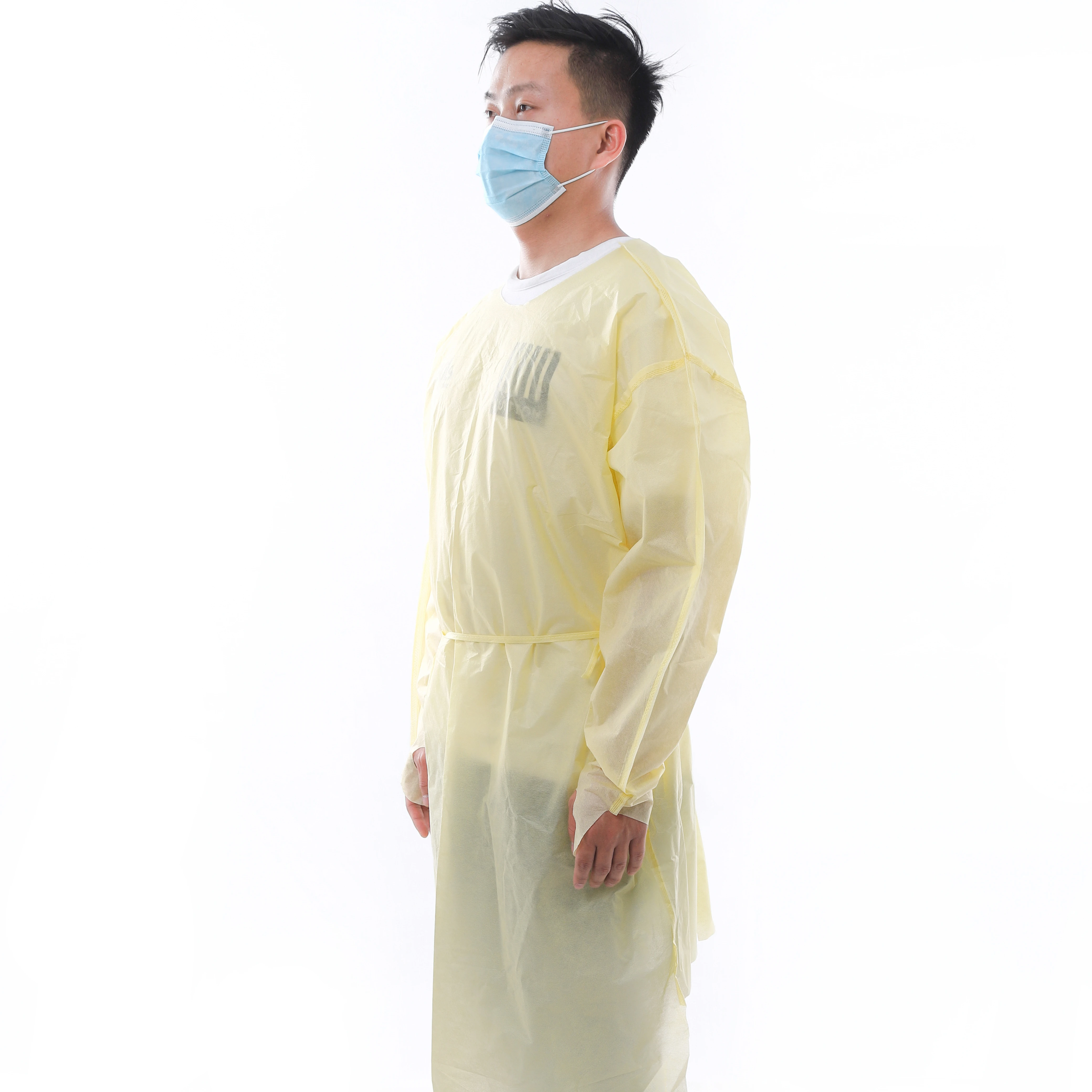 25 г/Крючок для большого пальца, желтый, синий, нетканый