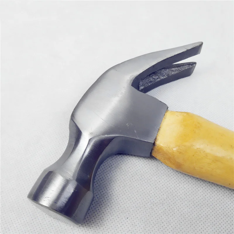 Высококачественный ручной инструмент 16 унций, молоток с деревянной ручкой