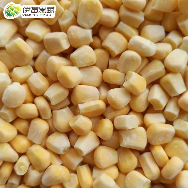 China Manufacturers Nutritional Dried Boiled IQF Frozen Corn