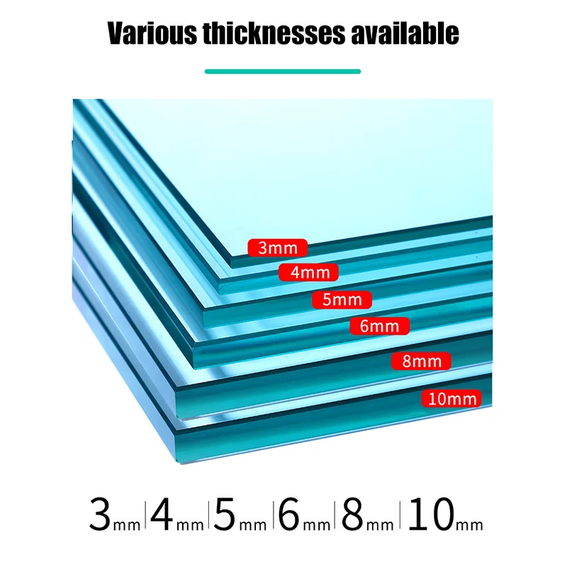 Factory High Quality High Temperature Resistant Tempered Glass Hot Bending Glass
