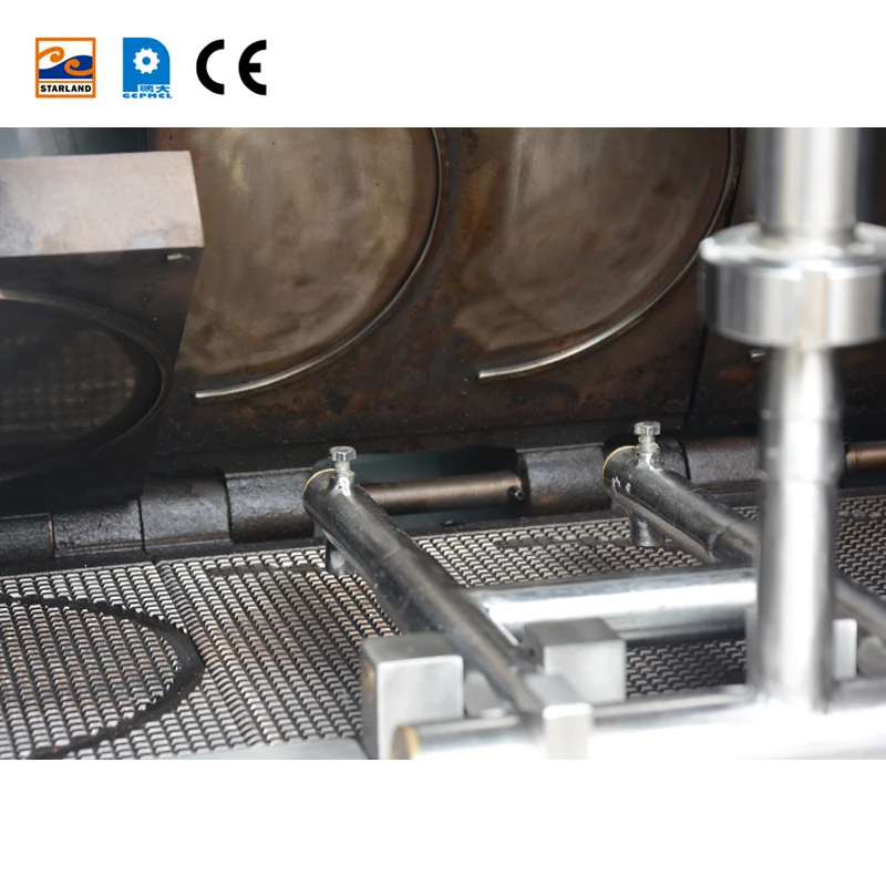 Specialist Manufacturers Automatic Ice Cream Waffle Cone Maker Making Machine Sugar Wafer Cone Baking Forming Machines