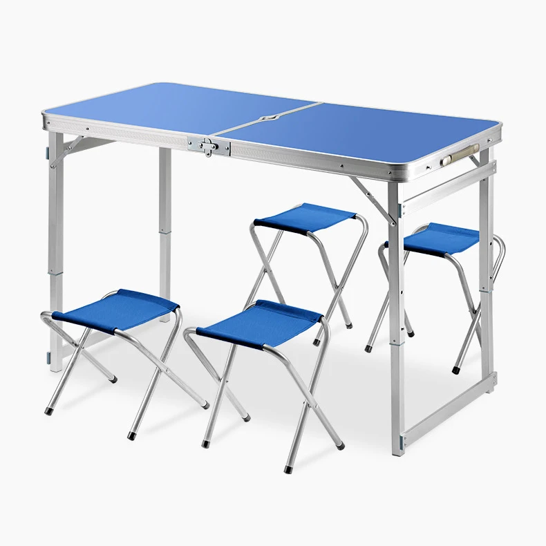 Modern and high qualitying table small folding picnic dining table and chairs