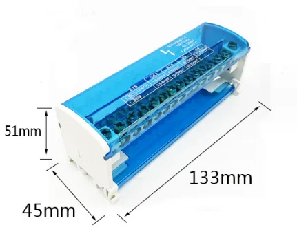 CHAER distribution box ukk series terminal block  250A power distribution box one-in-multiple-out