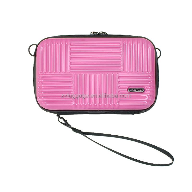 Fashion design good quality 7 inch mini handbag crossbody bag make up case for women
