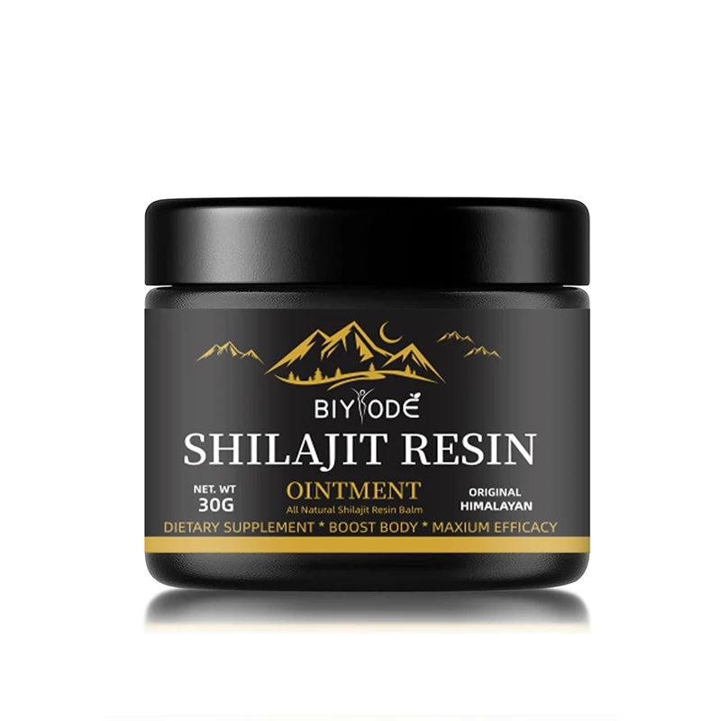 Lab Certified & GMP Certified Customized Health Brain Health Care Supplement Pure Organic Himalayan Daily Shilajit Resin