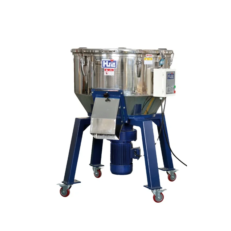 HUARE Hot Sale HHS200E Plastic glue mixing Stainless steel mixing blade Plastic rotary color mixer machine