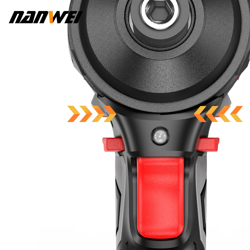 Brushless Lithium-ion Impact Screwdriver Home Electric Screwdriver Electric Drill Rechargeable Screwdriver