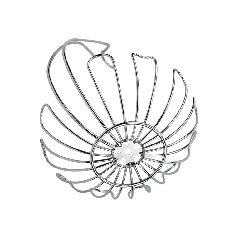 Large Metal Steel Decorative Kitchen Wire Basket Chrome Fruit Basket