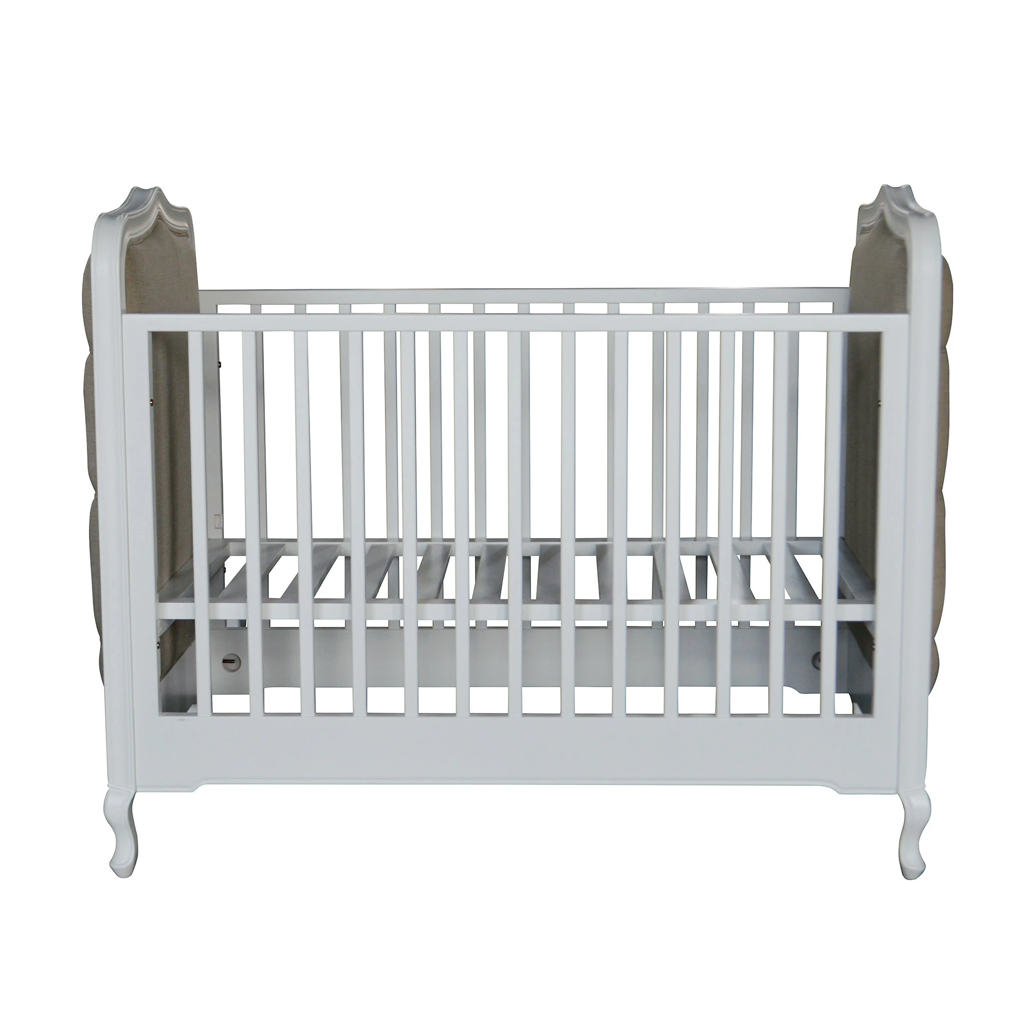 
French Style Wooden Baby Crib Furniture HL049 