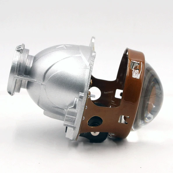 Super Bright Car HD Bifocal Lens 55W 6000LM Projector Headlights HID/LED Projector Lens for Auto