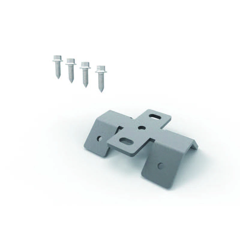 Trapezoidal Metal Roof Clamps easy install rail free roof mounting bracket