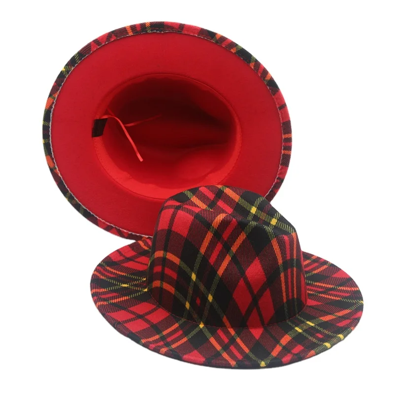 Wholesale Unisex Fashion Autumn and Winter Felt Fedora Hat Classic British Church Jazz Hat