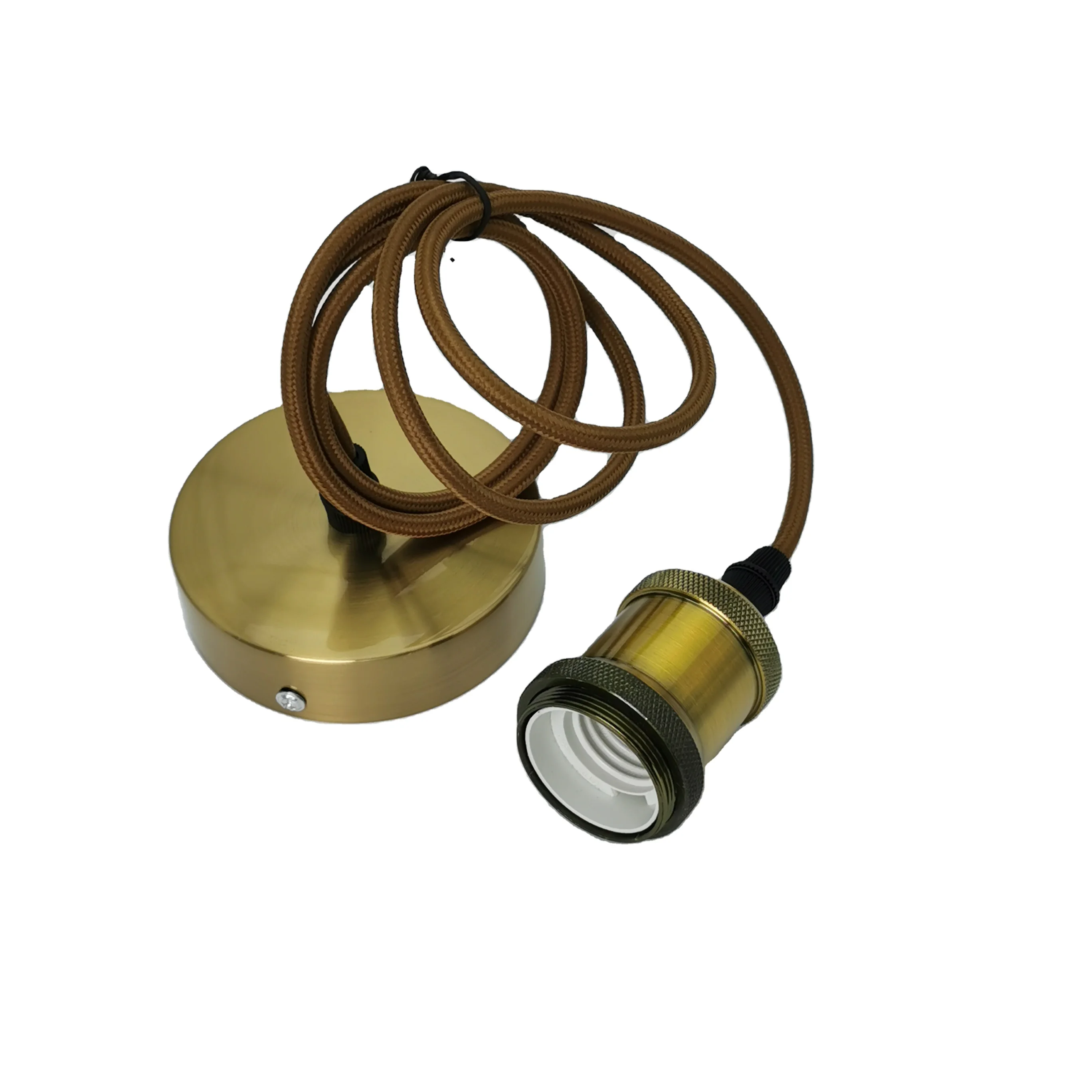 electrical vintage lighting holder E26 E27 ceiling lamp pendant cord for home decorative