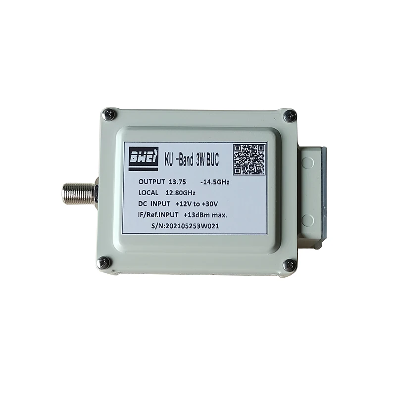 Hot Sale Ku Band Transmitter BUC 3W 12.8GHz 13.05GHz N F Connectors