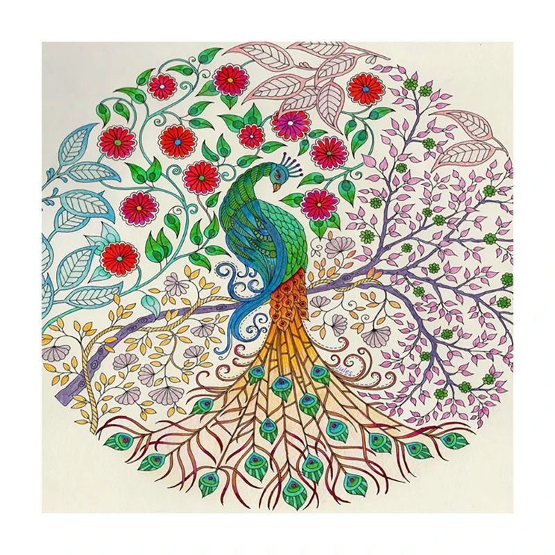 Produce cheap custom coloring book printing for adults